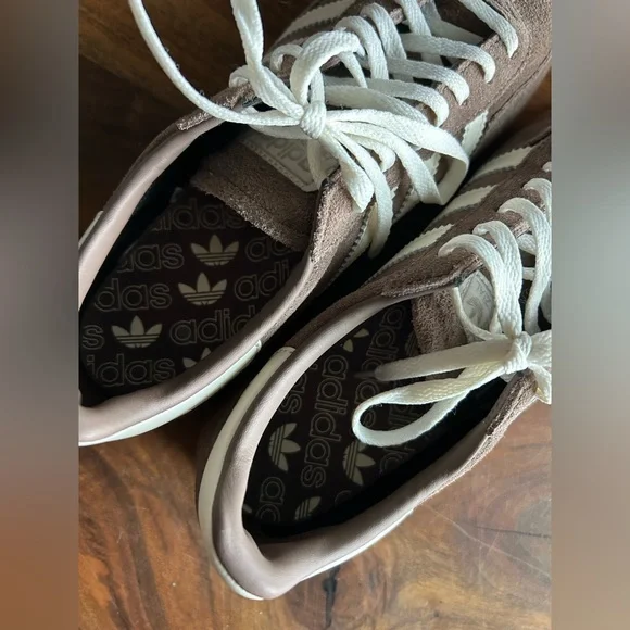 Adidas Spezial sneakers Earth Strata brown, size women’s 8, men’s 7, like new - Picture 6 of 12